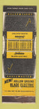 Matchbook Cover - Sunbeam Electric Shaver WEAR