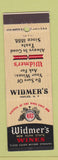 Matchbook Cover - Widmer's Wines