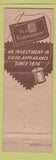 Matchbook Cover - Kuppenheimer Men's Clothes Bishop's Coral Gables Miami FL