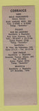 Matchbook Cover - Doors Sao Paulo Brazil