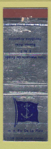Matchbook Cover - Flota Mercante del Estado Buenos Aires Argentina