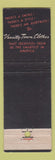 Matchbook Cover - Varisty Town Clothes Hermann Newark NJ
