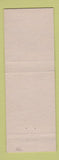 Matchbook Cover - Superior Match Wendell Webster Denver Colorado