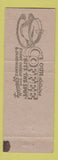 Matchbook Cover - Paula's Restaurant Columbia CT