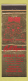 Matchbook Cover - Gossett's Cafe Trumann AR Christmas