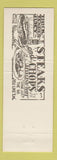 Matchbook Cover - Gossett's Cafe Trumann AR Christmas