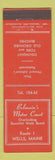 Matchbook Cover - Belmain's Motor Court Wells ME MERCHANTS