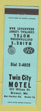 Matchbook Cover - Twin City Motel Brewer ME