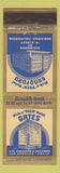 Matchbook Cover - Gates Sandford Hotels Los Angeles San Diego CA WEAR
