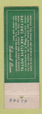 Matchbook Cover - Van Cleve Hotel Dayton OH Christmas