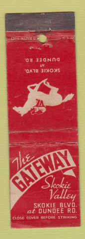 Matchbook Cover - Gateway Skokie Valley IL WORN