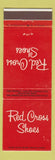 Matchbook Cover - Red Cross Shoes Miller's Columbia MO