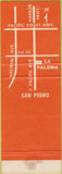 Matchbook Cover - La Paloma Mexican Food San Pedro CA