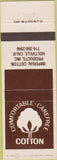 Matchbook Cover - Imperial Cotton Holtville CA
