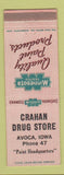 Matchbook Cover - Minnesota Paints Crahan Drug Store Avoca IA