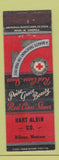 Matchbook Cover - Red Cross Shoes Hart Albin Billings MT