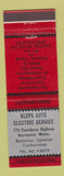 Matchbook Cover - Kleps Auto Electric Norwood MA