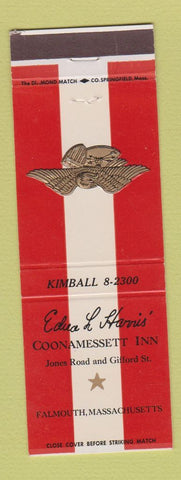 Matchbook Cover - Coonamessett Inn Falmouth MA