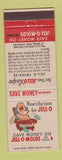 Matchbook Cover - Jello crying baby Mold Offer