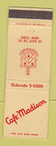 Matchbook Cover - Cafe Madison New York City