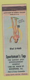 Matchbook Cover - Sportsman's Tap Rockford IL pinup