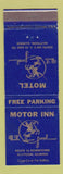 Matchbook Cover - US Grant Motel Motor Inn Mattoon IL