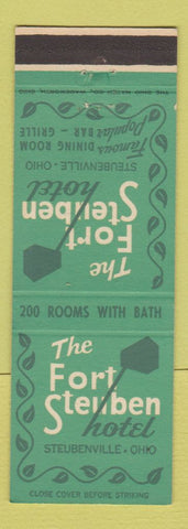 Matchbook Cover - Fort Steuben Hotel Steubenville OH