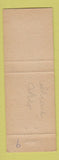 Matchbook Cover - Shreve Inn OH