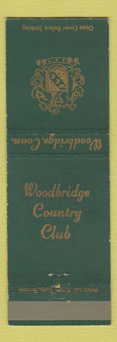 Matchbook Cover - Woodbridge Country Club CT