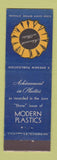 Matchbook Cover - Modern Plastics Breskin Publication plastic
