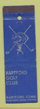 Matchbook Cover - Hartford Golf Club CT