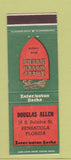 Matchbook Cover - Inter Woven Socks Douglas Allen Pensacola FL