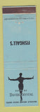 Matchbook Cover - Suits by David Crystal Fishgall's WEAR