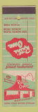 Matchbook Cover - Ruth's Oven Colorado Springs restaurant