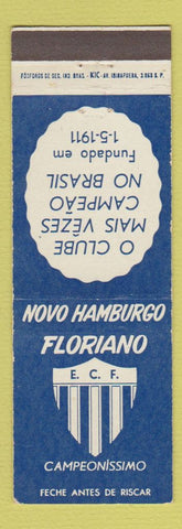 Matchbook Cover - Floriano Campeonissimo Soccer Brazil