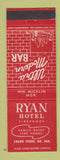 Matchbook Cover - Ryan Hotel Grand Forks ND