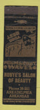 Matchbook Cover - Rubye's Salon of Beauty Arkadelphia AR WEAR
