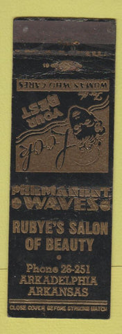 Matchbook Cover - Rubye's Salon of Beauty Arkadelphia AR WEAR