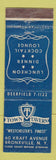 Matchbook Cover - Town Tavern Bronxville NY WEAR