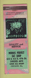 Matchbook Cover - Morris Perfect Eat Shop Chicago IL ARROW