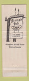 Matchbook Cover - Stump's Pub Worth IL