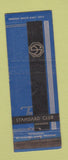 Matchbook Cover - Standard Club Chicago IL