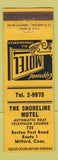 Matchbook Cover - Shoreline Motel Milford CT