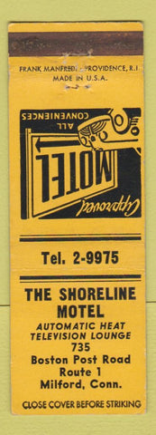 Matchbook Cover - Shoreline Motel Milford CT