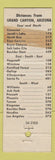 Matchbook Cover - Verkamp's Grand Canyon National Park AZ WEAR