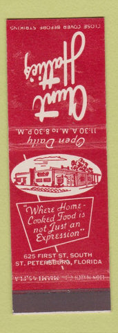 Matchbook Cover - Aunt Hattie's St Petersburg FL