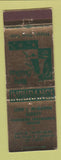 Matchbook Cover - Leon McMAhon Farmers Insurance San Diego CA Christmas
