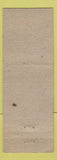Matchbook Cover - CH Stallman Vending York PA