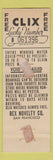 Matchbook Cover - Turnage Food Stores CA CLIX