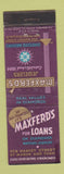 Matchbook Cover - Maxferd's Jewelry San Francisco CA